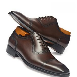 Regent Espresso-Fade Cap-Toe Brogue Oxford