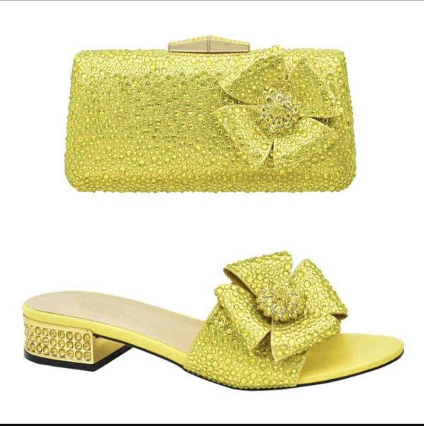 Crystal Bow Ring Clutch & Slide Set - Image 8