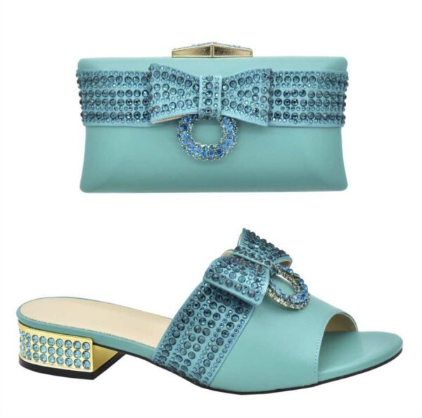 Crystal Bow Ring Clutch & Slide Set - Image 6